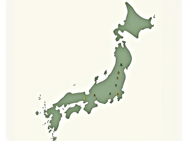 日本地図上に点在する花材サプライヤーのピン